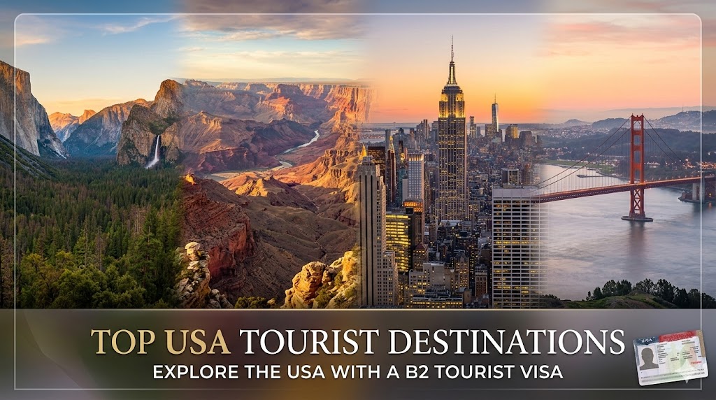 Top USA tourist destinations for B2 visitor visa holders from Dubai
