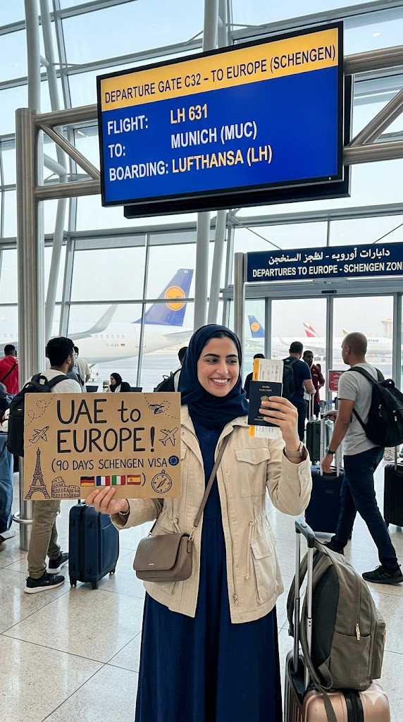 Multi-country Europe travel on Schengen tourist visa from UAE or GCC