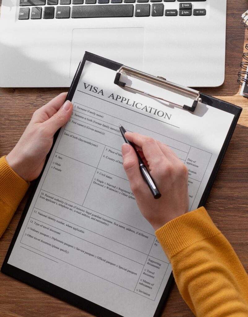 UAE Tourist Visa Requirements form